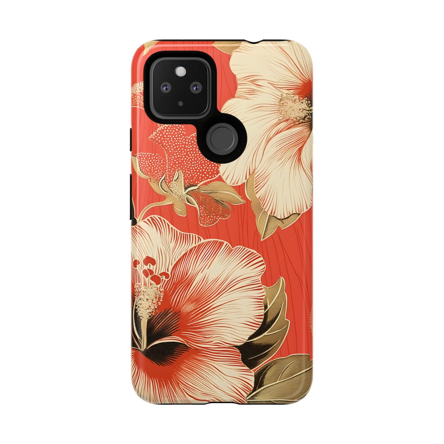 Golden Hibiscus – Tough Glossy Google Pixel Case