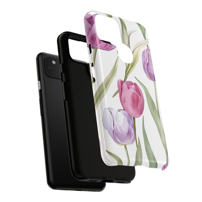 Tulip Serenade – Tough Glossy Google Pixel Case