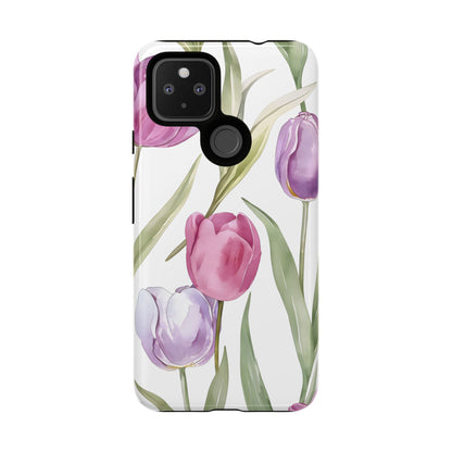 Tulip Serenade – Tough Glossy Google Pixel Case