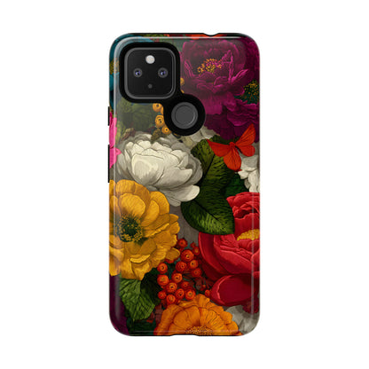 Midnight Bloom – Tough Glossy Google Pixel Case
