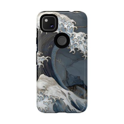 Golden Wave – Tough Glossy Google Pixel Case