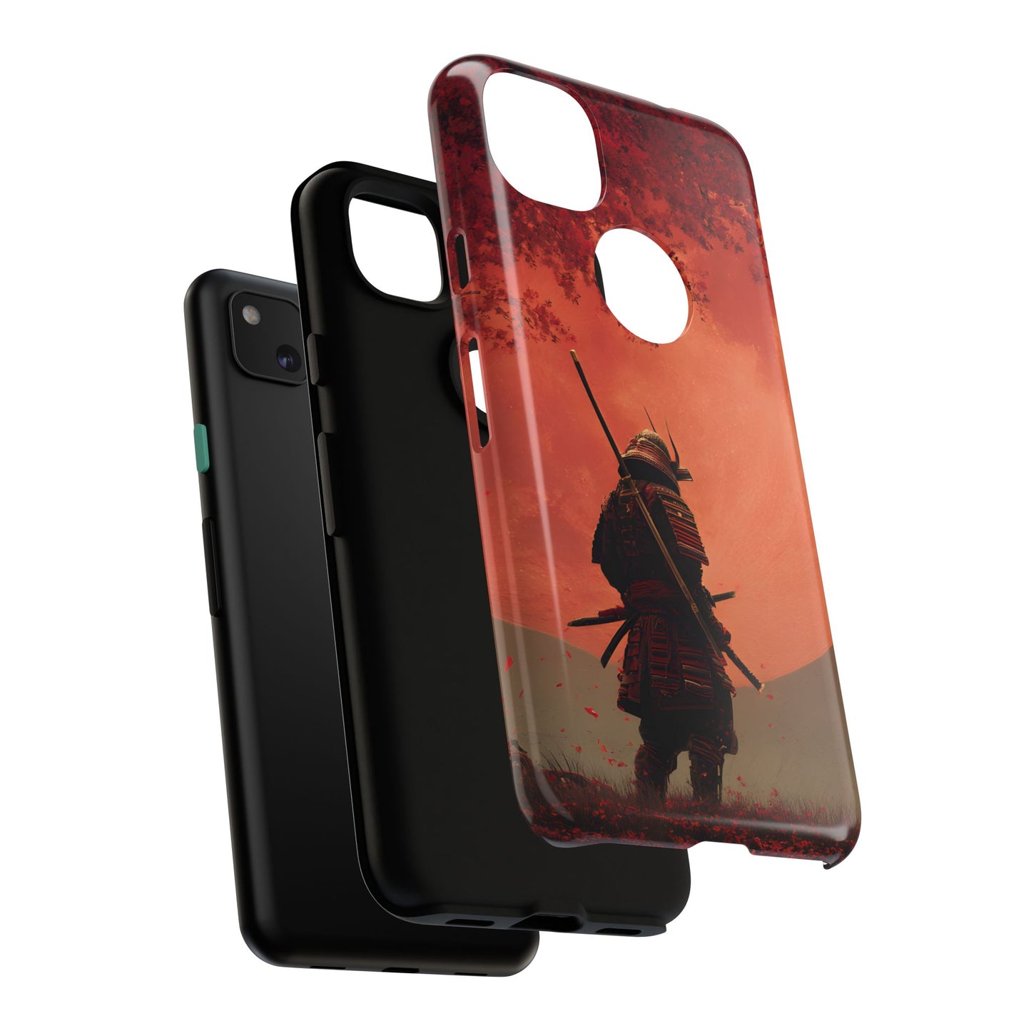 Blood Moon Warrior – Tough Glossy Google Pixel Case