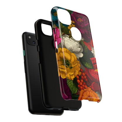 Midnight Bloom – Tough Glossy Google Pixel Case