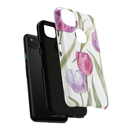 Tulip Serenade – Tough Glossy Google Pixel Case