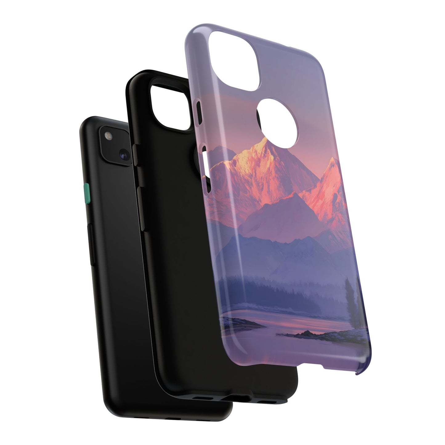 Crimson Peaks – Tough Glossy Google Pixel Case