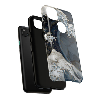 Golden Wave – Tough Glossy Google Pixel Case