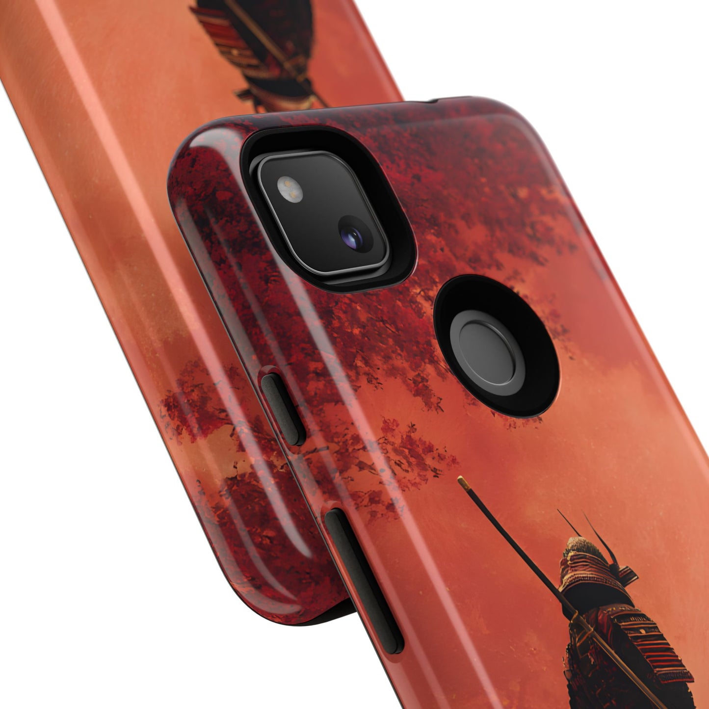 Blood Moon Warrior – Tough Glossy Google Pixel Case