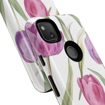 Tulip Serenade – Tough Glossy Google Pixel Case