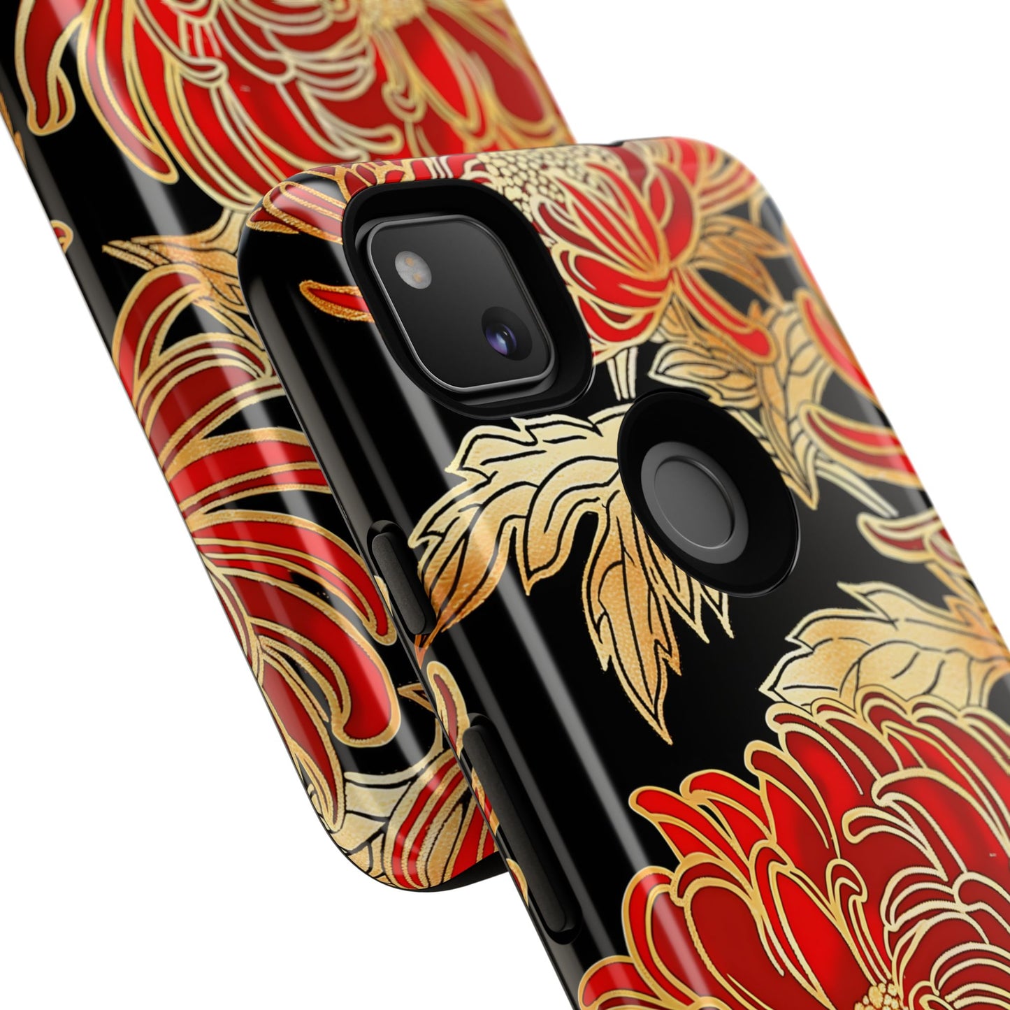 Ember Petals – Tough Glossy Google Pixel Case