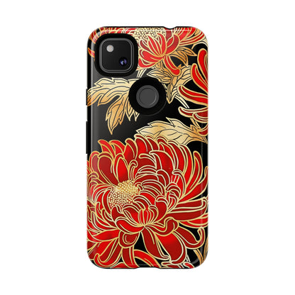 Ember Petals – Tough Glossy Google Pixel Case