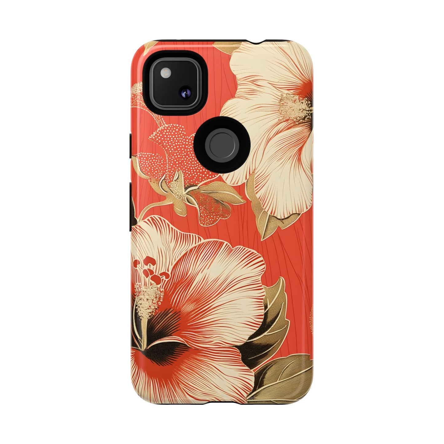 Golden Hibiscus – Tough Glossy Google Pixel Case