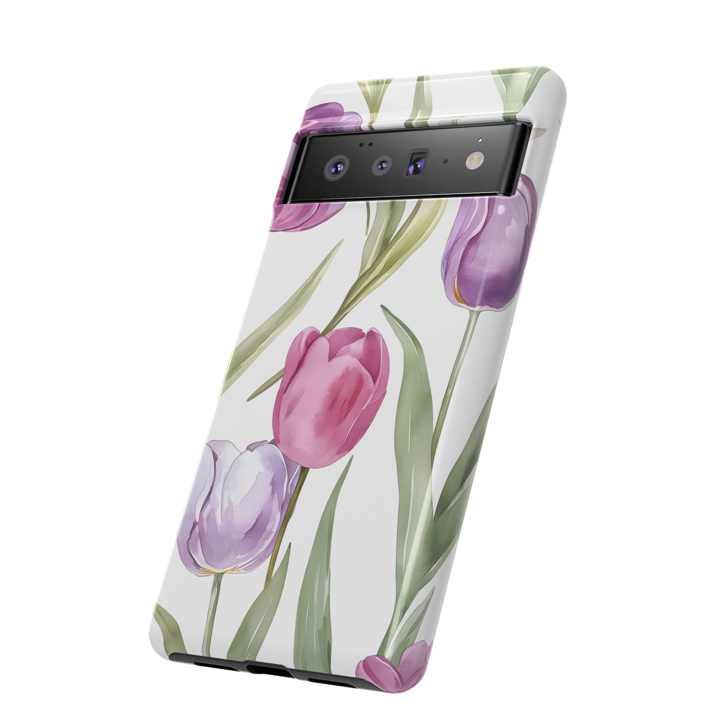 Tulip Serenade – Tough Glossy Google Pixel Case