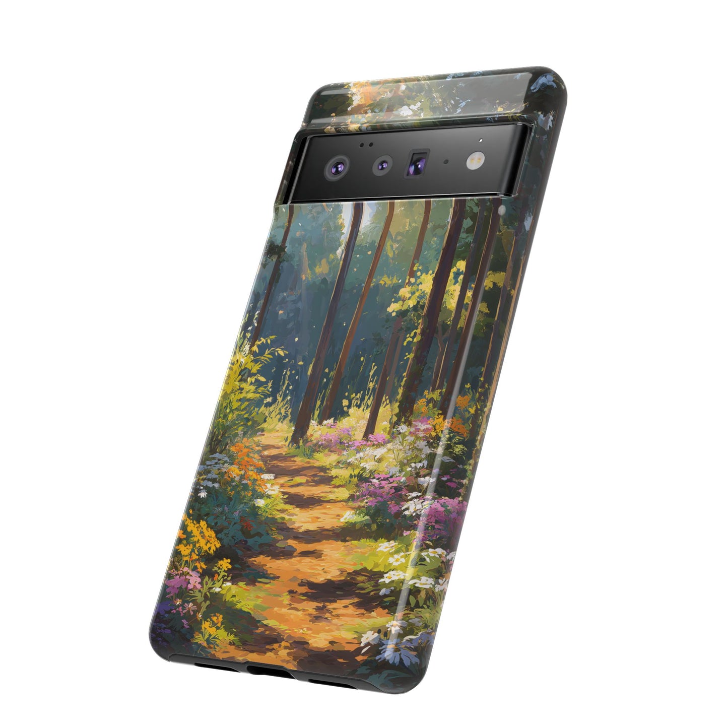 Enchanted Forest Path – Tough Glossy Google Pixel Case