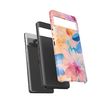 Radiant Bloom – Tough Glossy Google Pixel Case