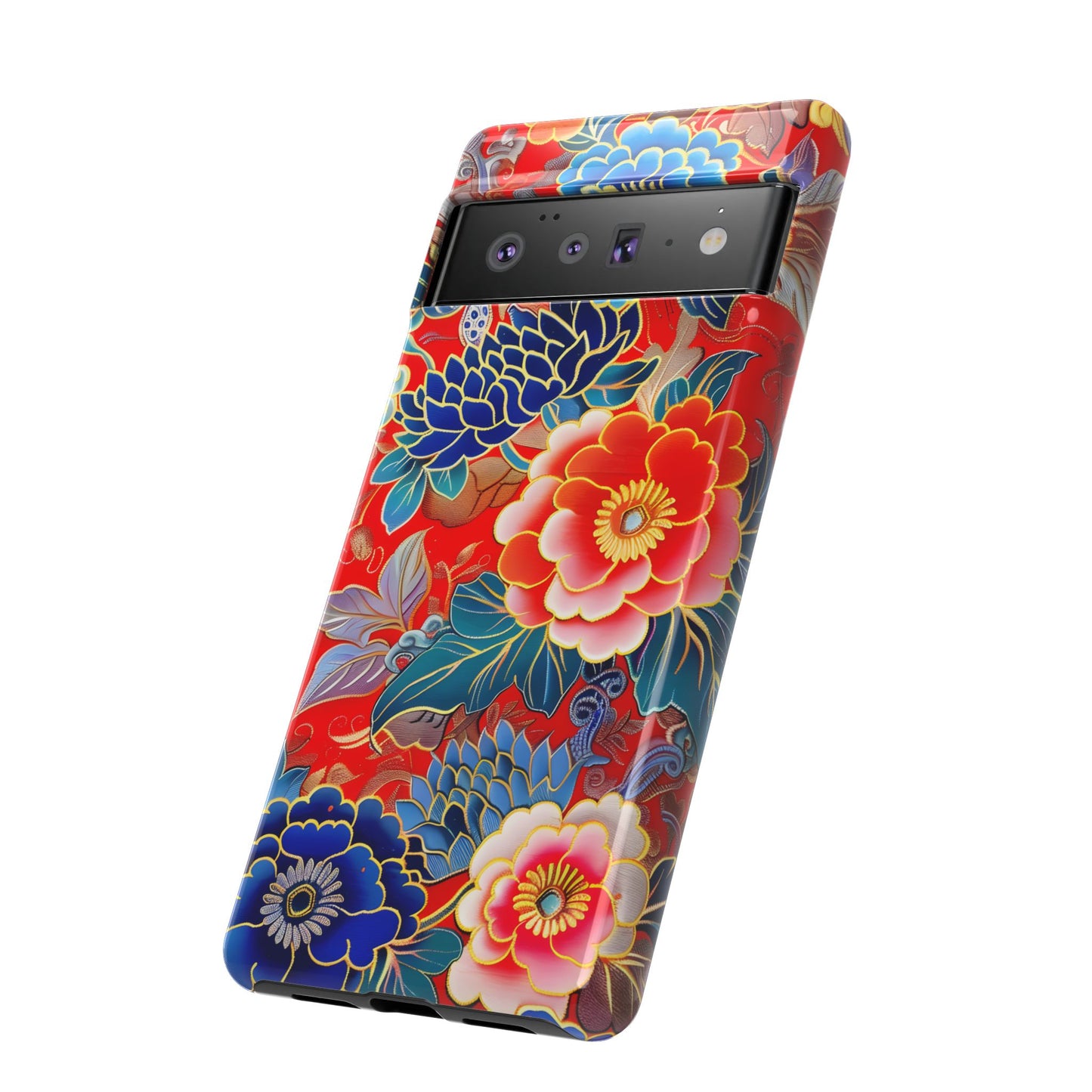 Oriental Blossom – Tough Glossy Google Pixel Case
