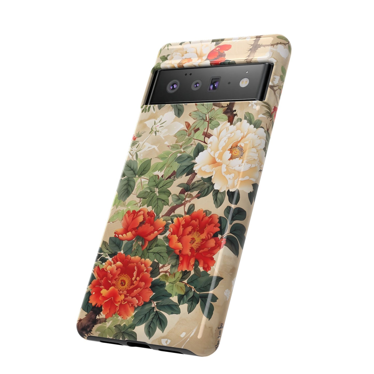 Imperial Bloom – Tough Glossy Google Pixel Case