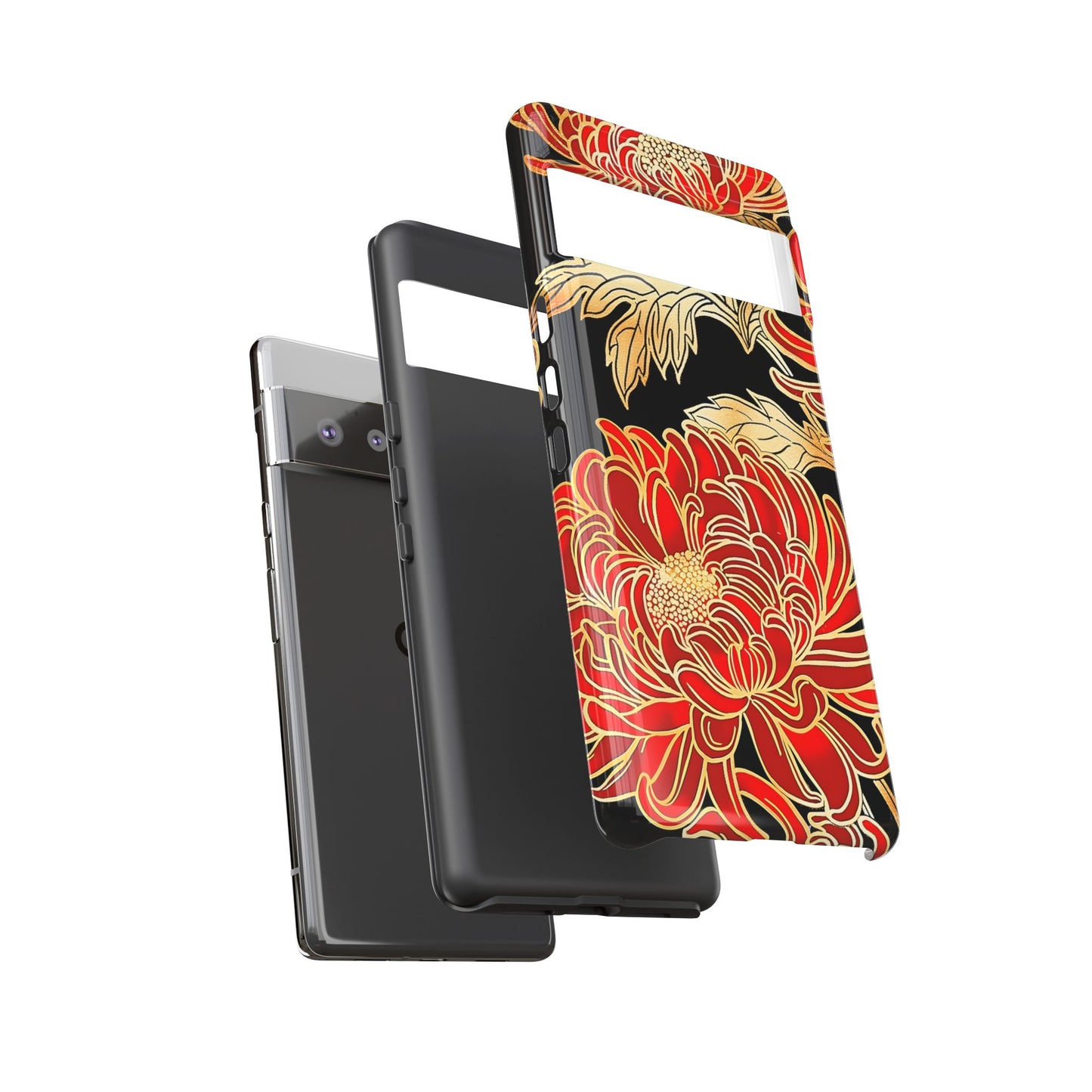 Ember Petals – Tough Glossy Google Pixel Case