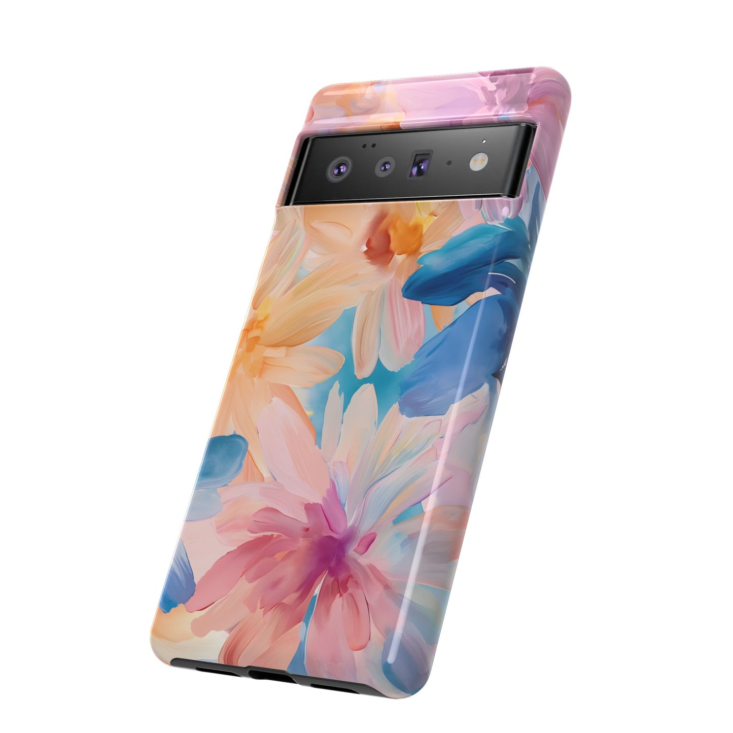 Radiant Bloom – Tough Glossy Google Pixel Case