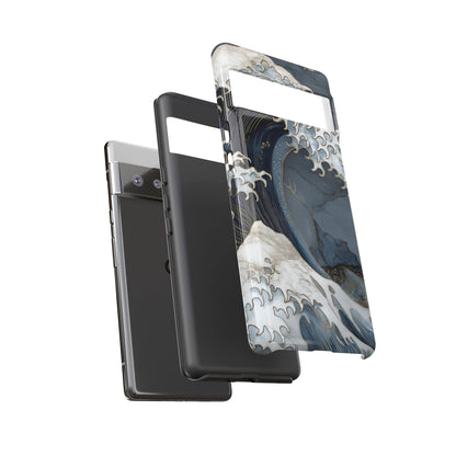 Golden Wave – Tough Glossy Google Pixel Case