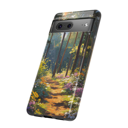 Enchanted Forest Path – Tough Glossy Google Pixel Case