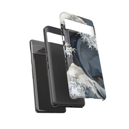 Golden Wave – Tough Glossy Google Pixel Case