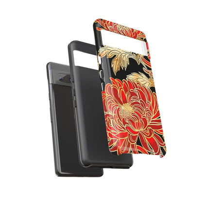 Ember Petals – Tough Glossy Google Pixel Case