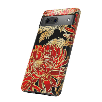 Ember Petals – Tough Glossy Google Pixel Case