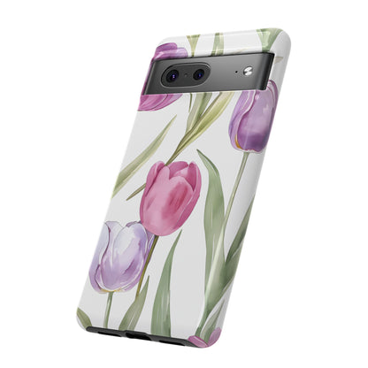 Tulip Serenade – Tough Glossy Google Pixel Case