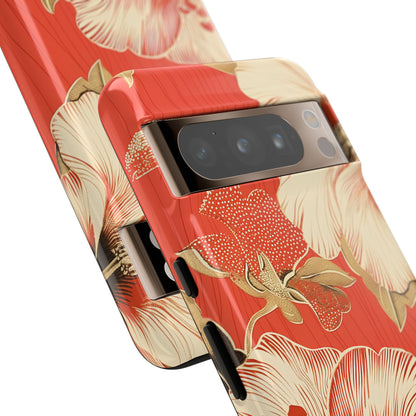 Golden Hibiscus – Tough Glossy Google Pixel Case