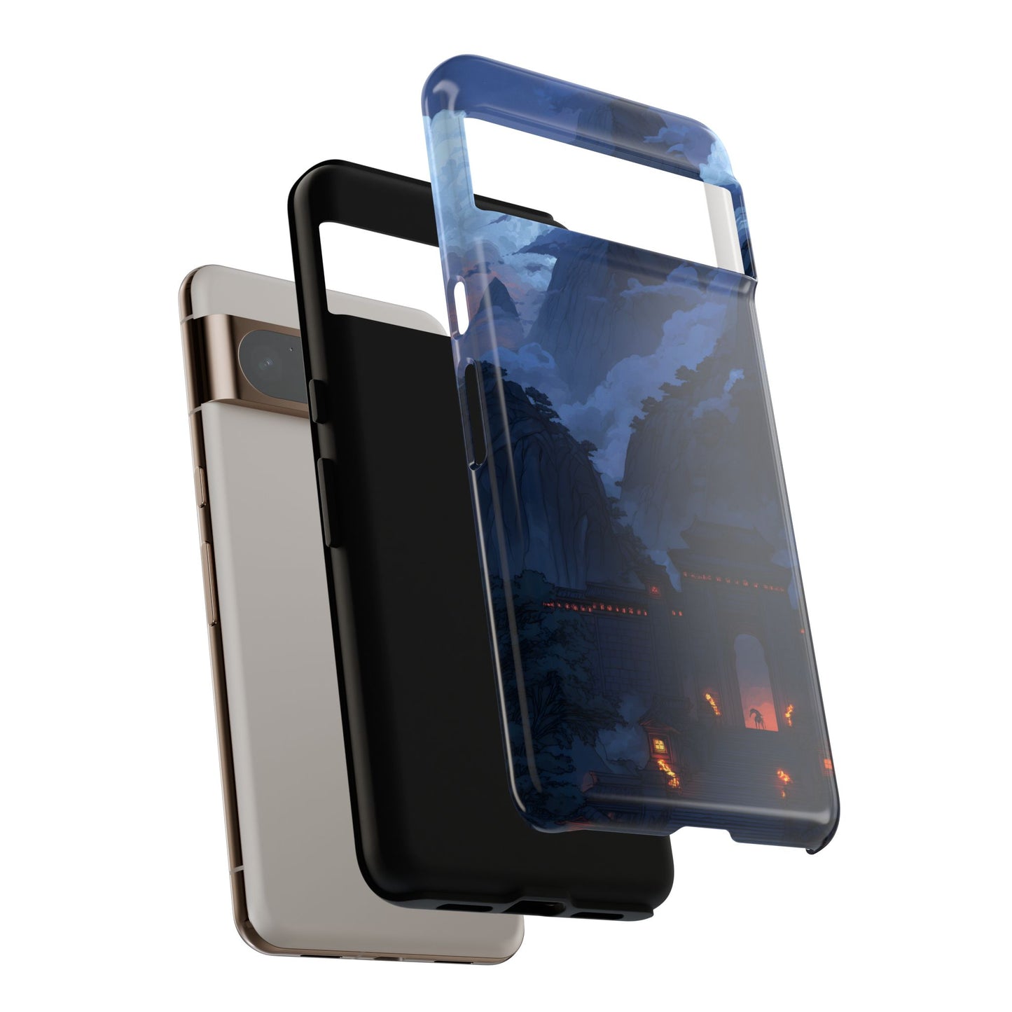 Mountain Fortress – Tough Glossy Google Pixel Case