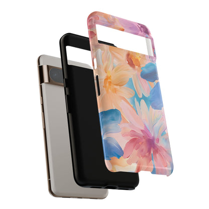 Radiant Bloom – Tough Glossy Google Pixel Case