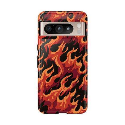 Inferno Blaze – Tough Glossy Google Pixel Case