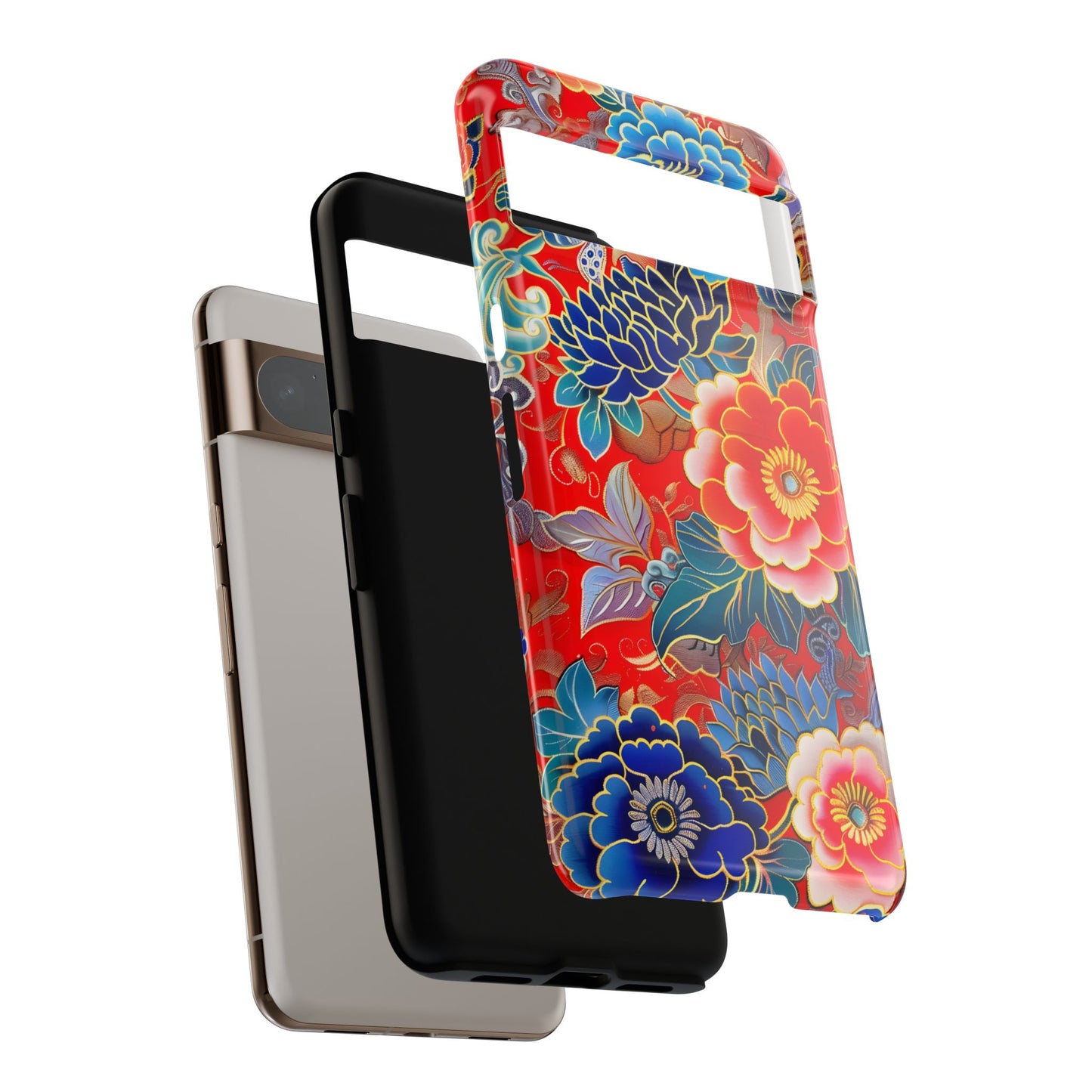 Oriental Blossom – Tough Glossy Google Pixel Case