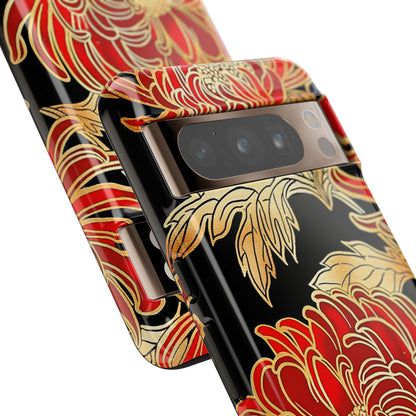 Ember Petals – Tough Glossy Google Pixel Case