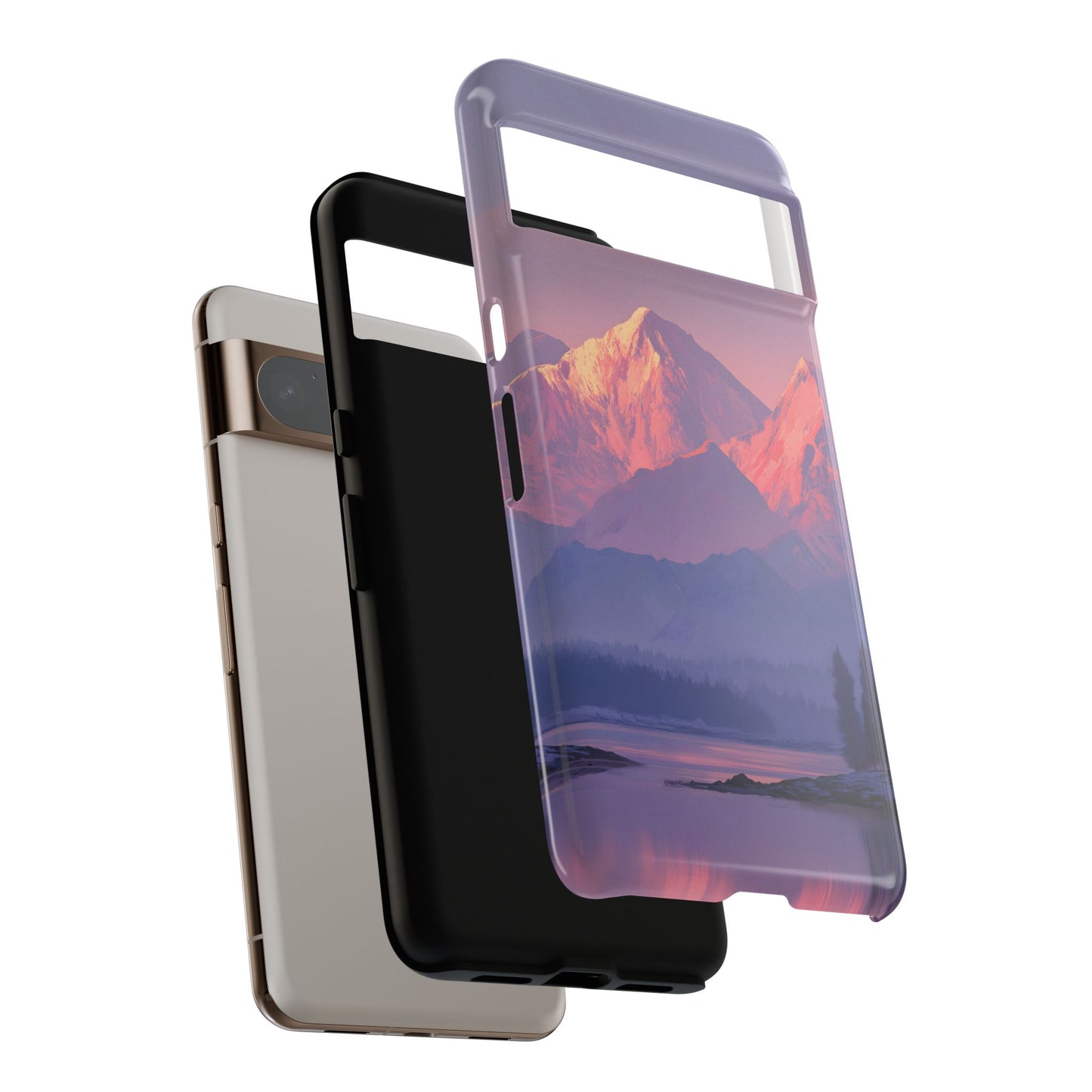 Crimson Peaks – Tough Glossy Google Pixel Case