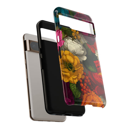 Midnight Bloom – Tough Glossy Google Pixel Case