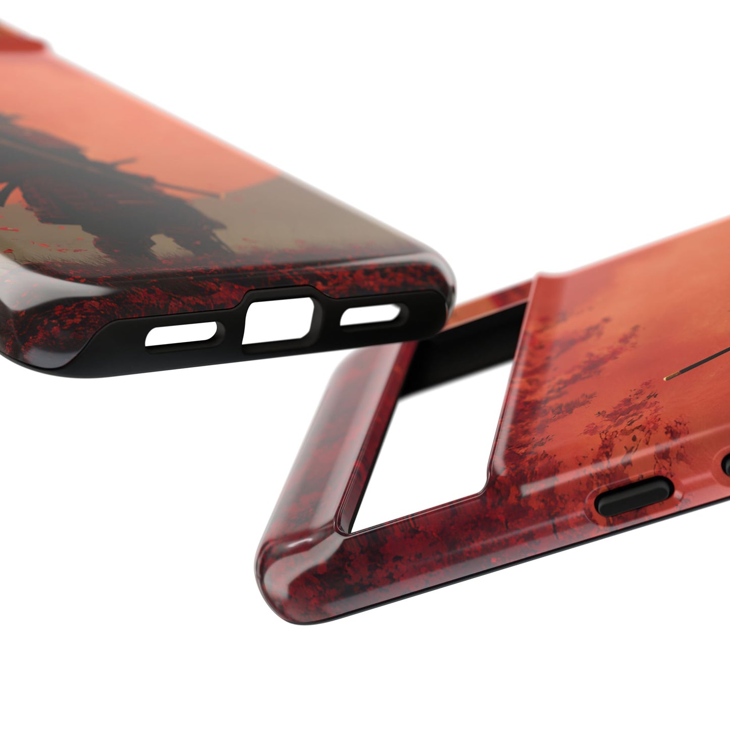 Blood Moon Warrior – Tough Glossy Google Pixel Case
