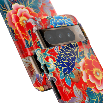Oriental Blossom – Tough Glossy Google Pixel Case