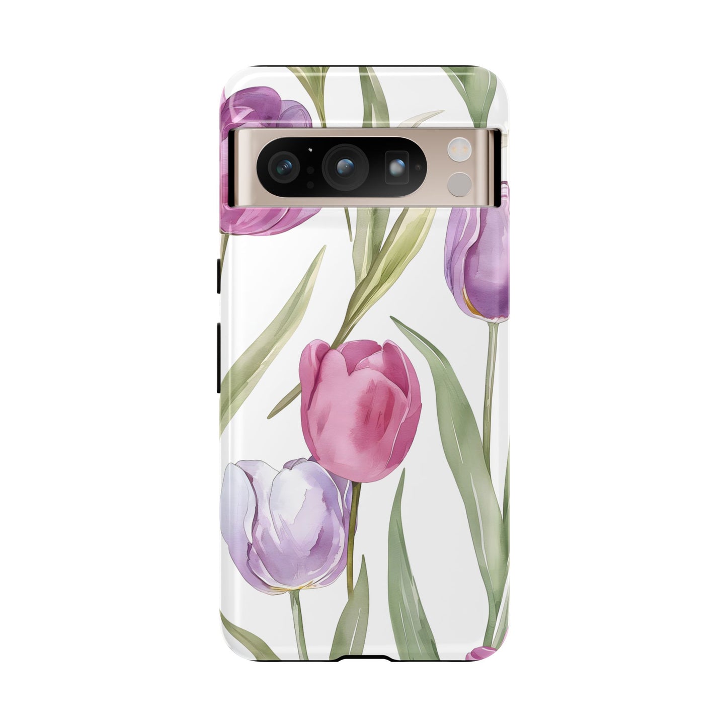 Tulip Serenade – Tough Glossy Google Pixel Case