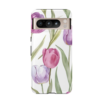 Tulip Serenade – Tough Glossy Google Pixel Case