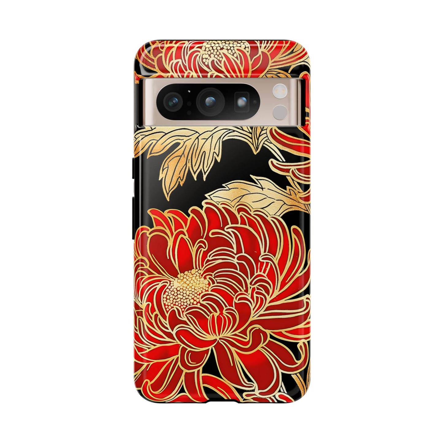 Ember Petals – Tough Glossy Google Pixel Case