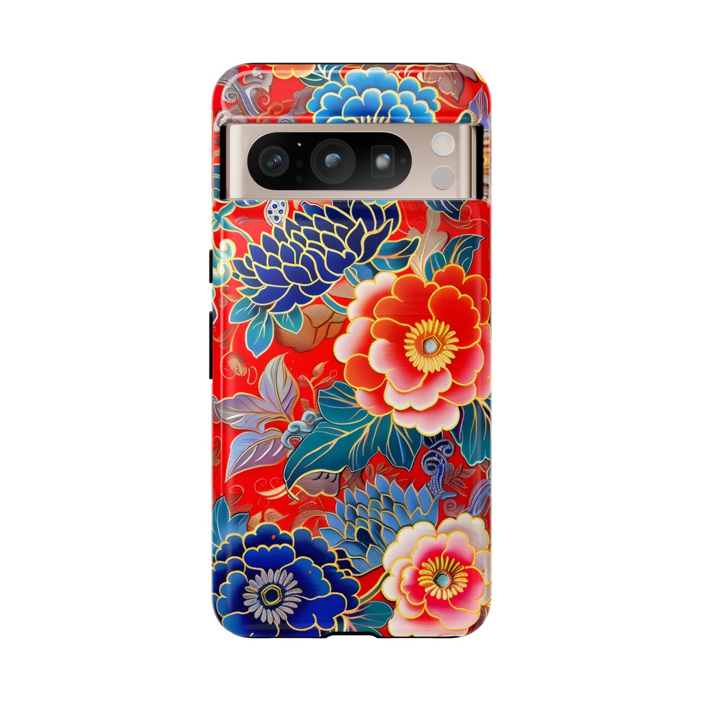 Oriental Blossom – Tough Glossy Google Pixel Case