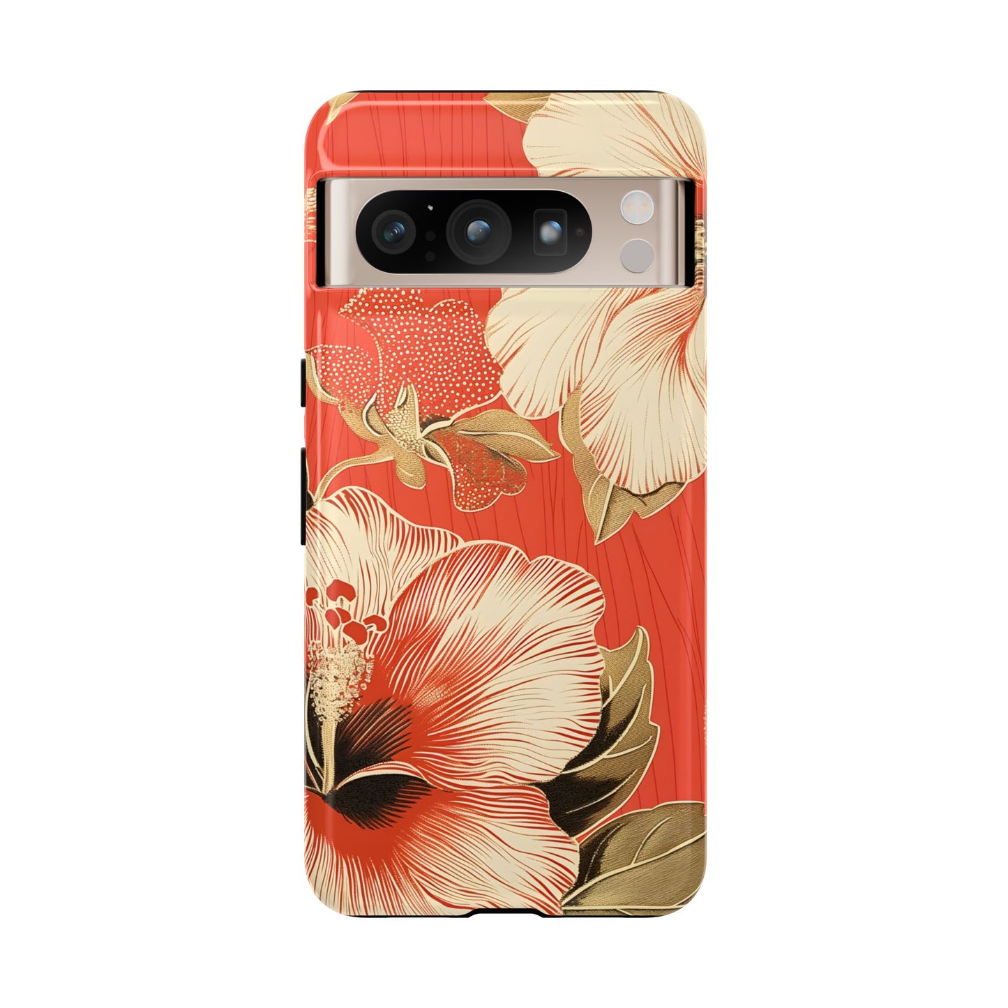 Golden Hibiscus – Tough Glossy Google Pixel Case