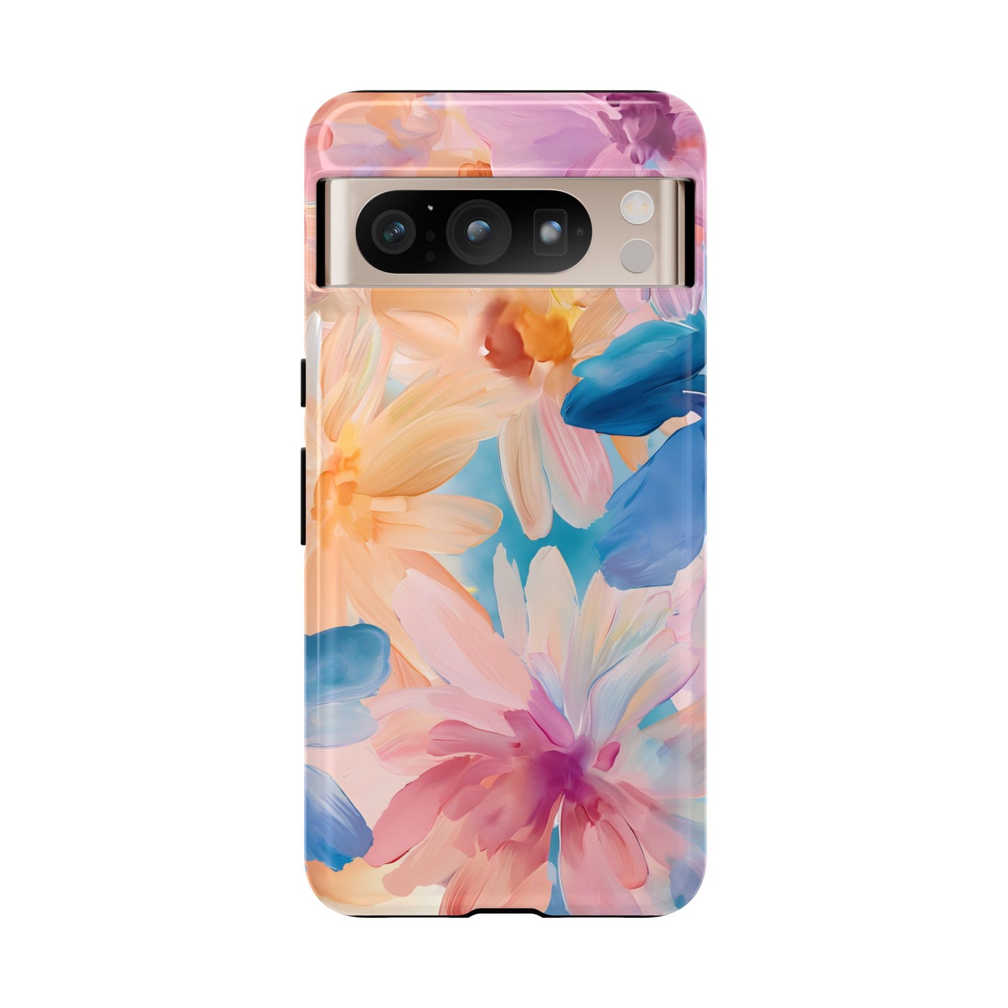 Radiant Bloom – Tough Glossy Google Pixel Case