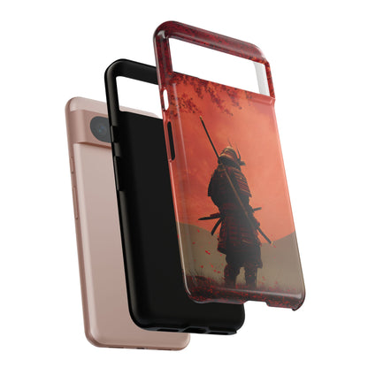Blood Moon Warrior – Tough Glossy Google Pixel Case