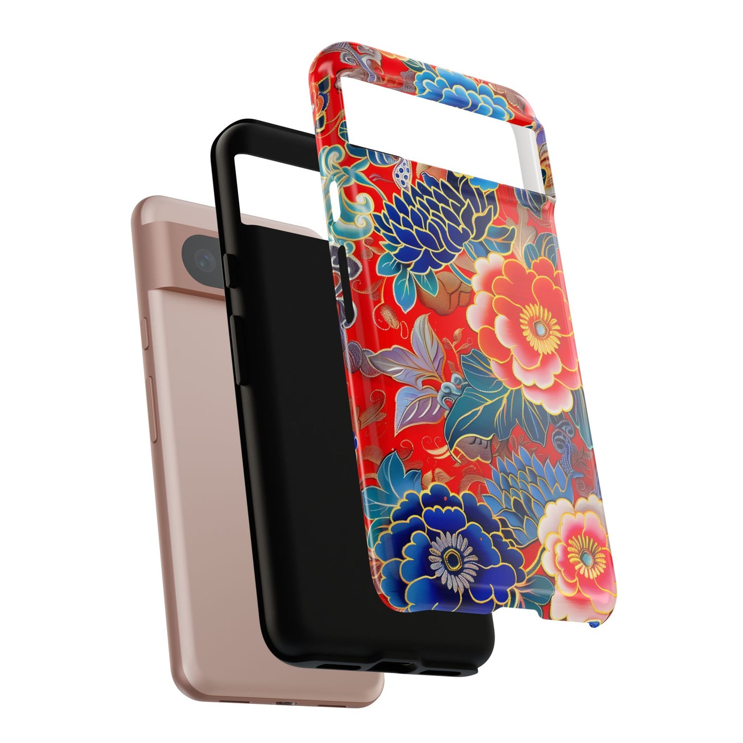 Oriental Blossom – Tough Glossy Google Pixel Case