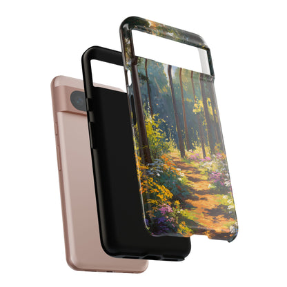 Enchanted Forest Path – Tough Glossy Google Pixel Case