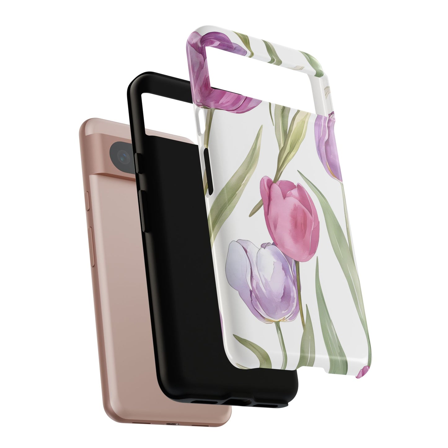 Tulip Serenade – Tough Glossy Google Pixel Case