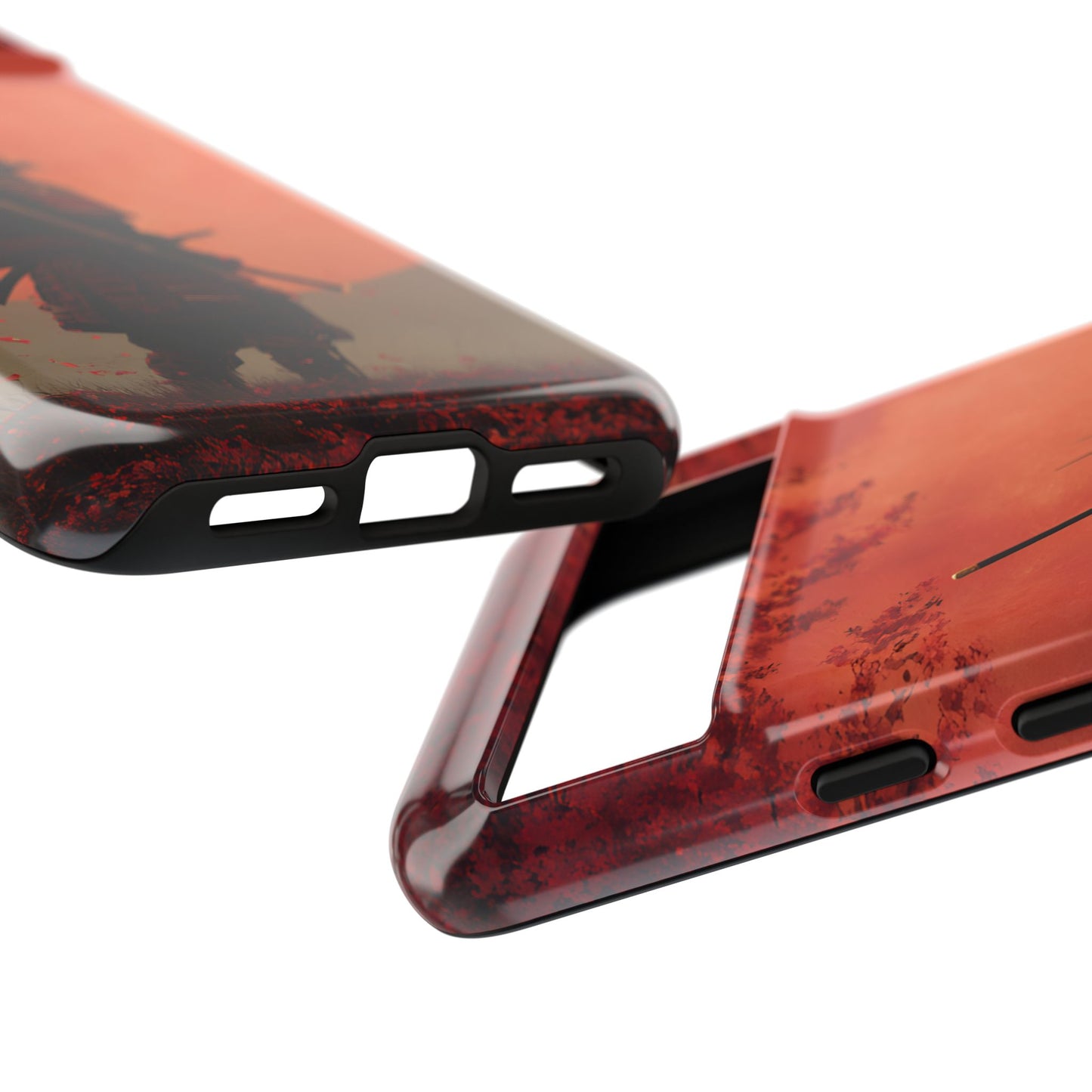 Blood Moon Warrior – Tough Glossy Google Pixel Case