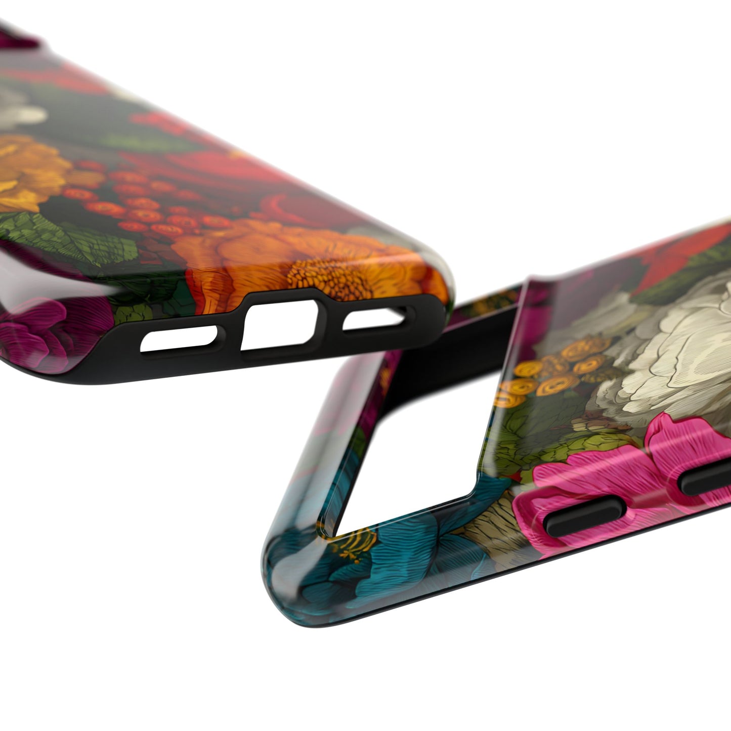 Midnight Bloom – Tough Glossy Google Pixel Case